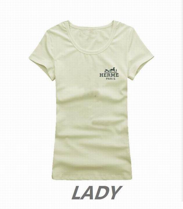 Hermes short round collar T woman S-XL-002